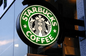 working at starbucks